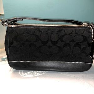 Black Coach Shoulder Bag